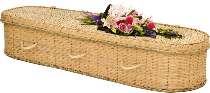Bamboo Eco2 Round Biodegradable Coffin
